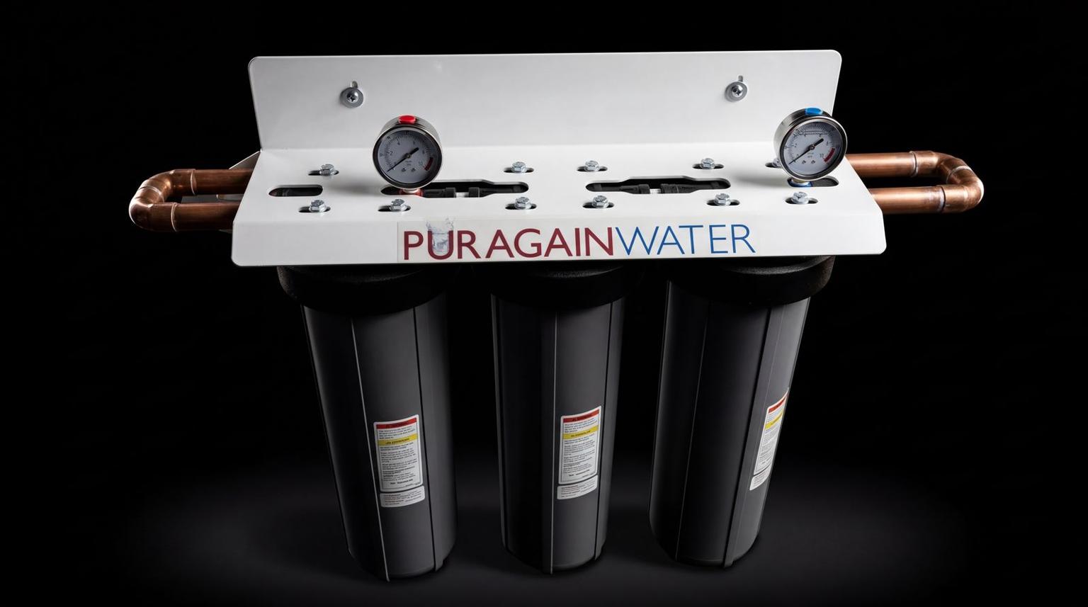 Whole House Water Filtration System by Puragain Water